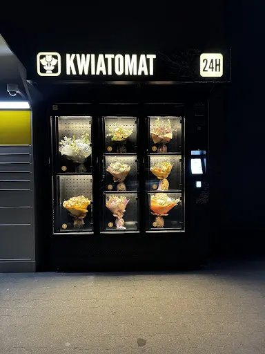 Kwiatomat 24/7 TCZEW Carrefour